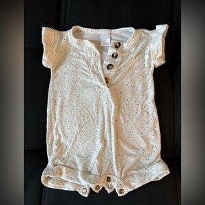 Lou Lou rainbow polka dot romper - girls 3-6 month